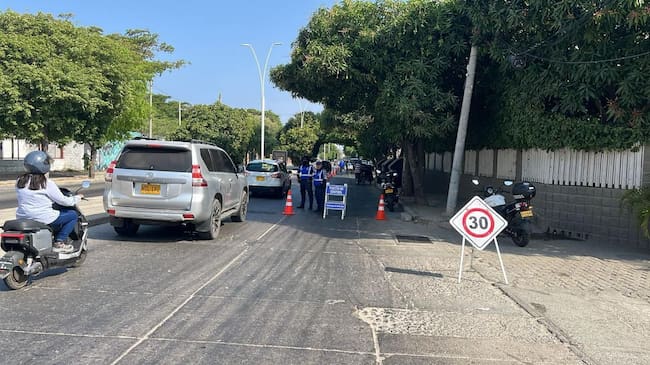 Comienzan sanciones por incumplir el pico y placa para particulares en Santa Marta/ Alcaldía de Santa Marta.