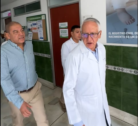 Ministro de Salud visita hospital de Jamundí
