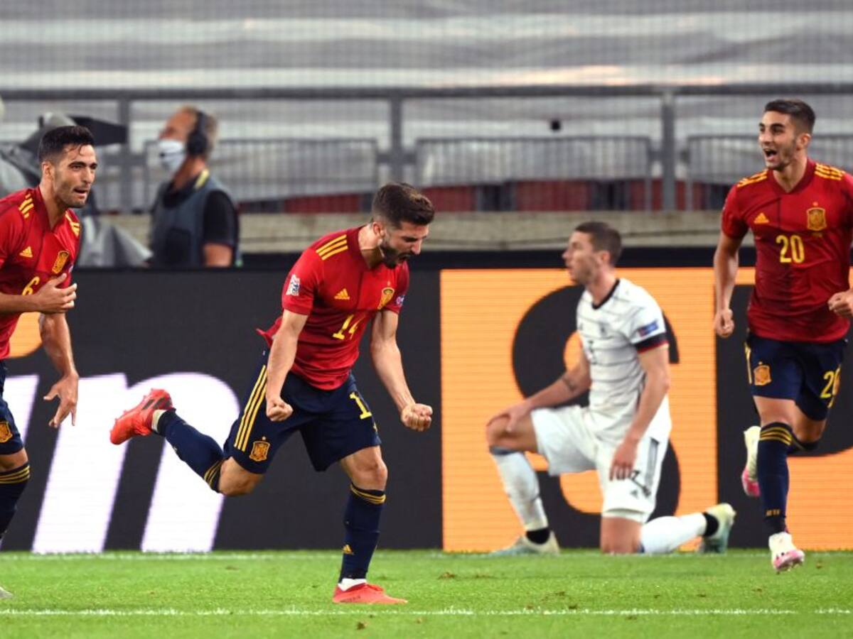 España rescata empate contra Alemania al último minuto