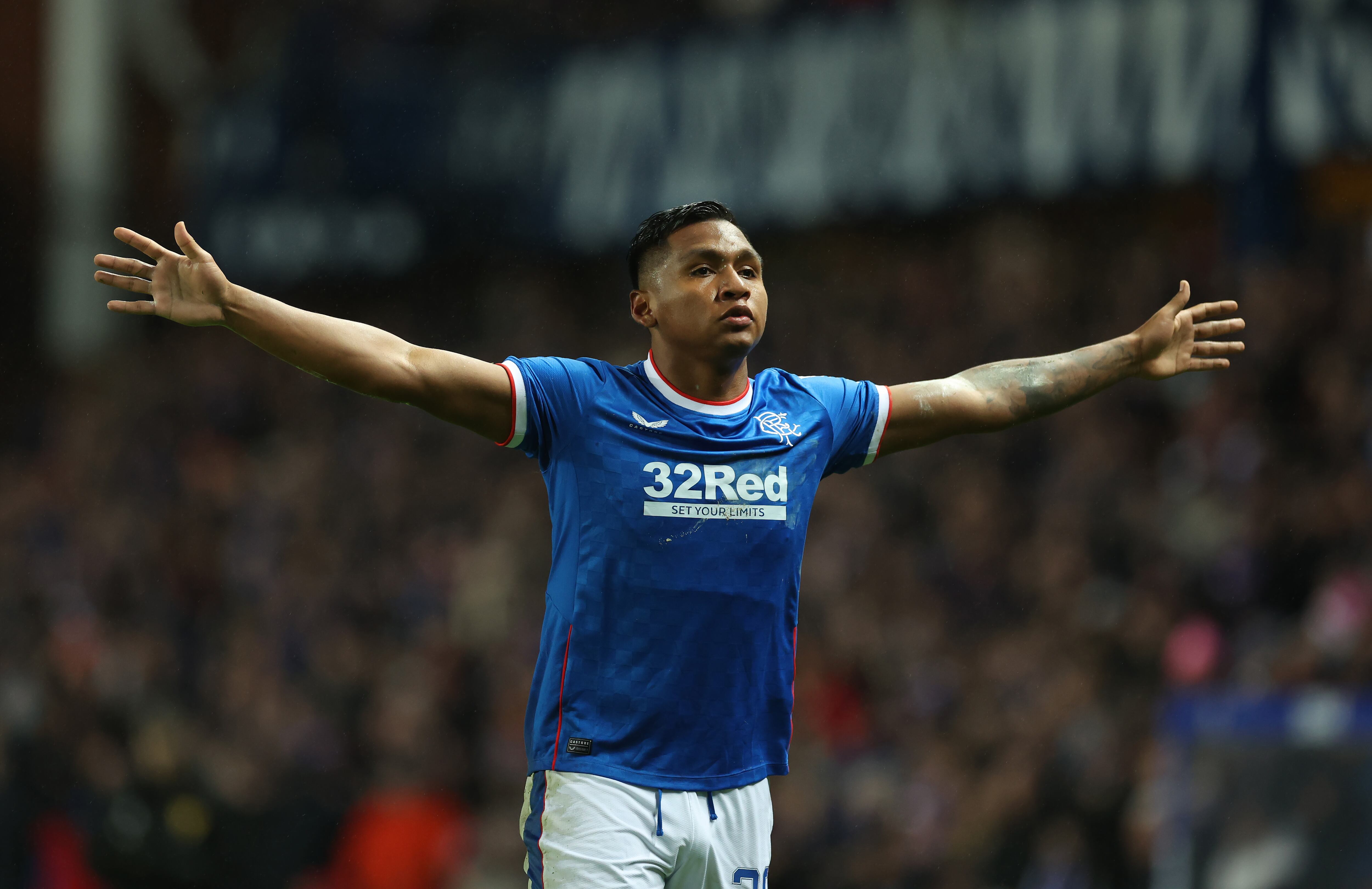 Alfredo Morelos marcó más de 100 goles con Rangers. (Photo by Ian MacNicol/Getty Images)