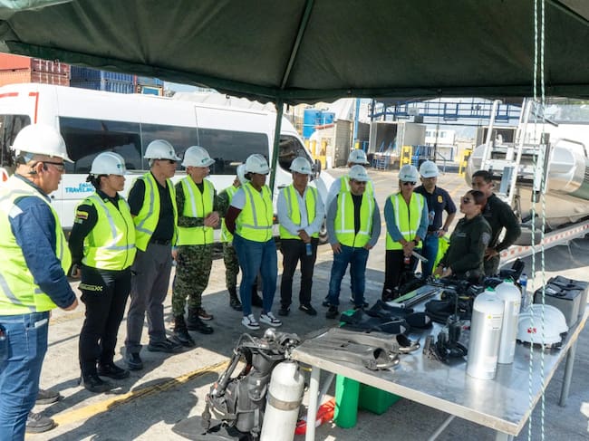Puerto de Santa Marta fortalece controles contra el tráfico de armas con capacitación de Estados Unidos