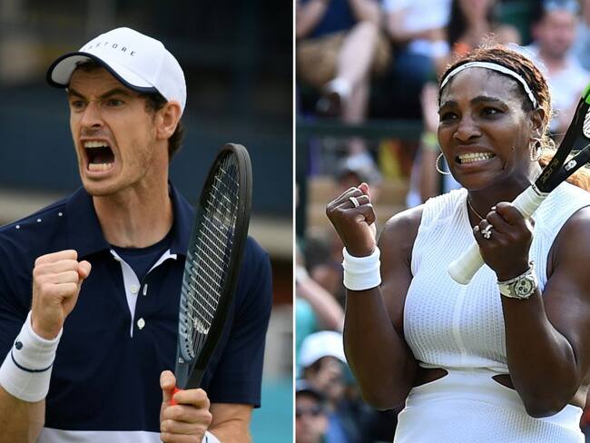 Murray y Serena jugarán junto el torneo de mixtos en Wimbledon