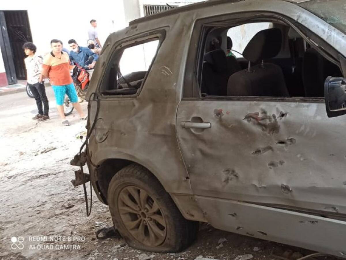 Lanzan explosivos contra la casa cural del municipio de Hacarí