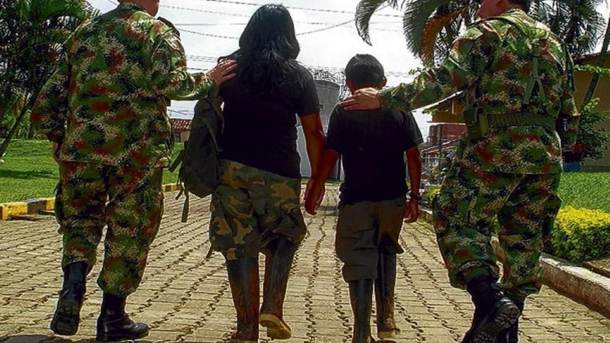 Ejército reporta que ocho menores recuperados del reclutamiento forzado en el Huila