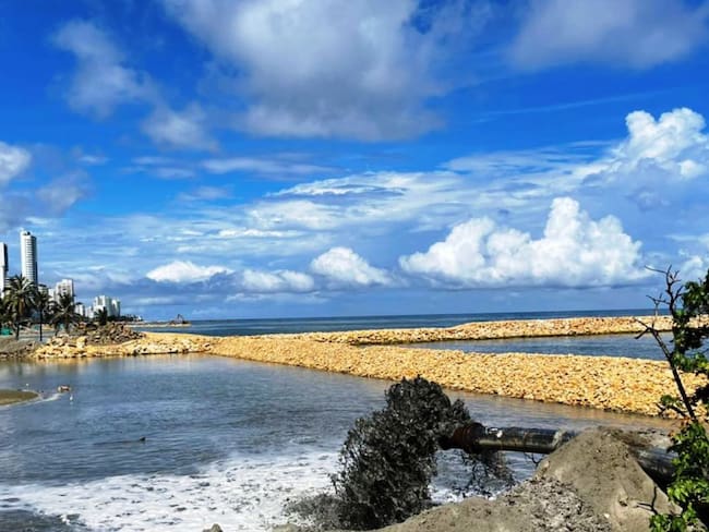 Con el sedimento marino se podrán conformar las playas enmarcadas en el proyecto de mitigación de la erosión