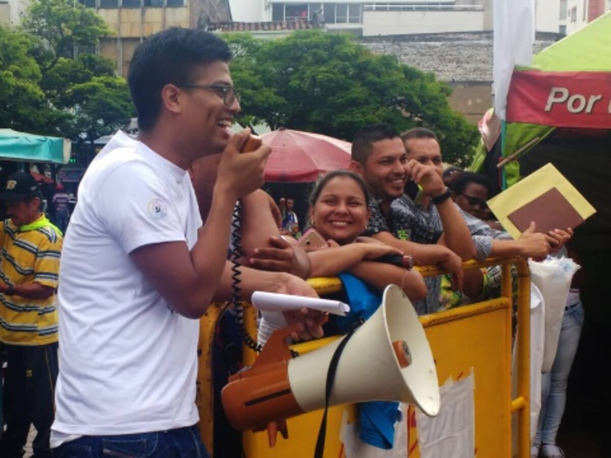 Avanzan las actividades en Campamento por la Paz en Cali