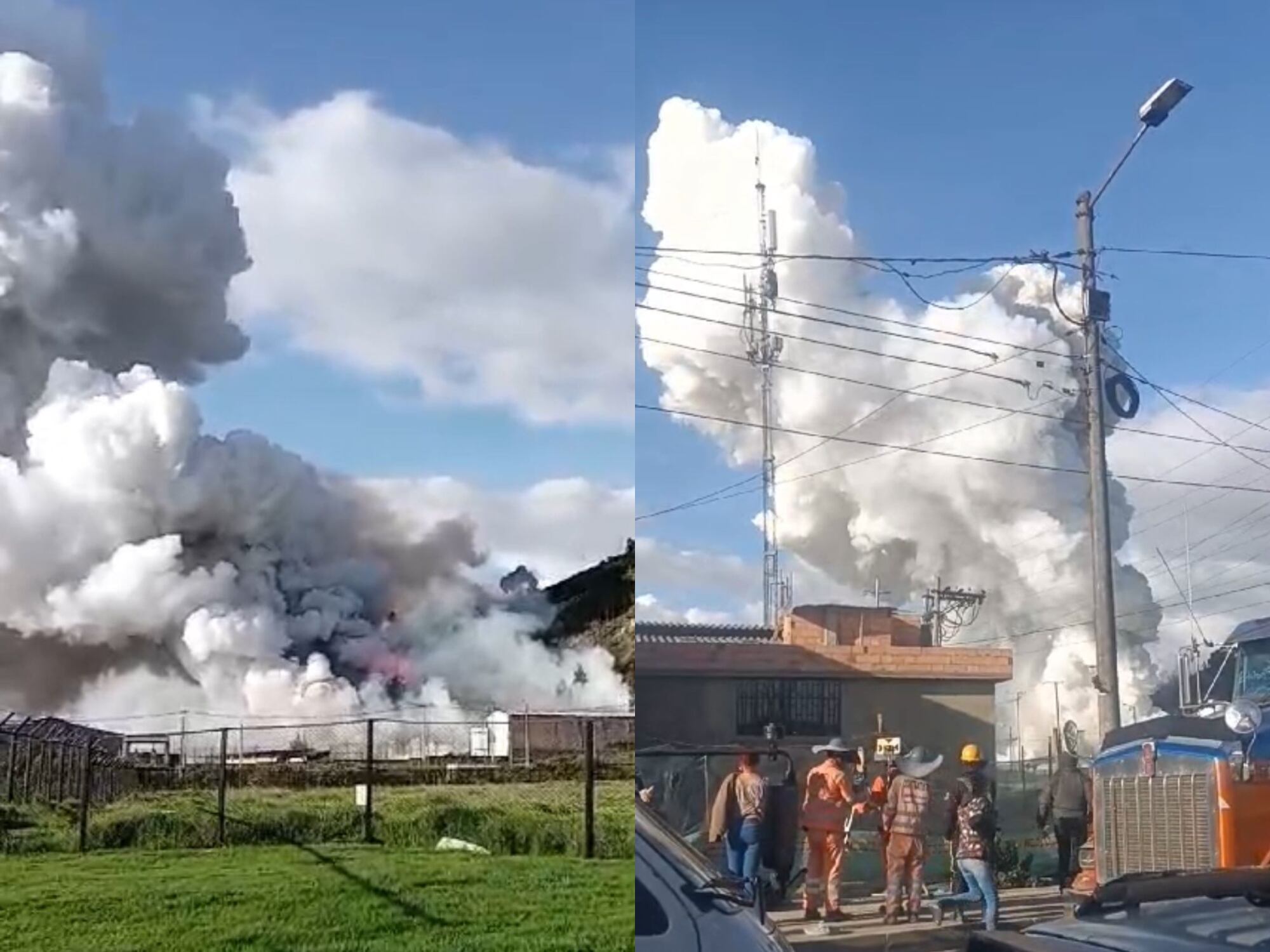 Explosión en Soacha