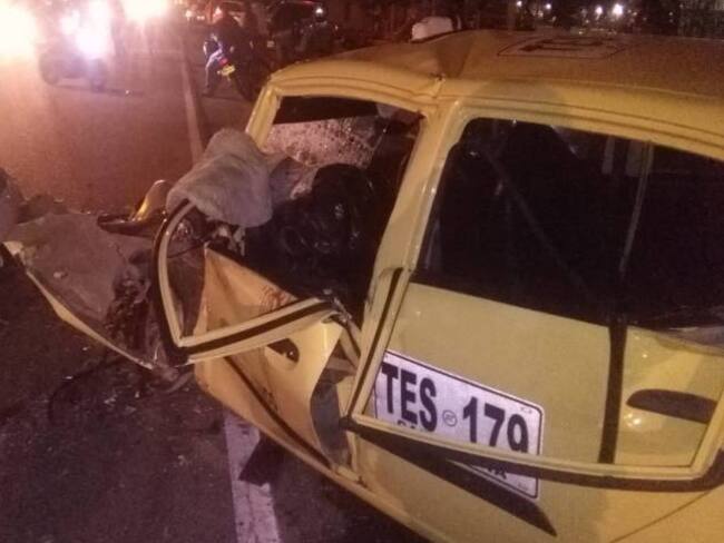 Aparatoso accidente de tránsito en Cartagena dejó 5 heridos graves
