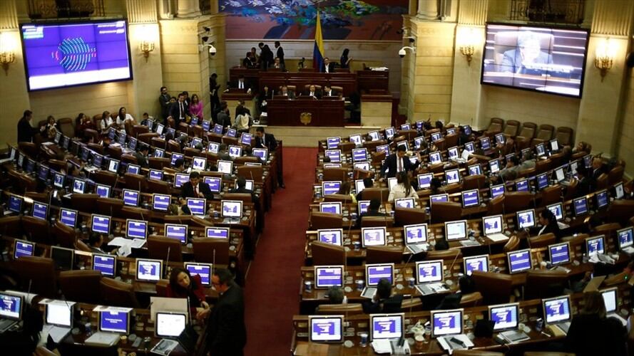 Cámara de Representantes. Foto: Colprensa - Juan Páez