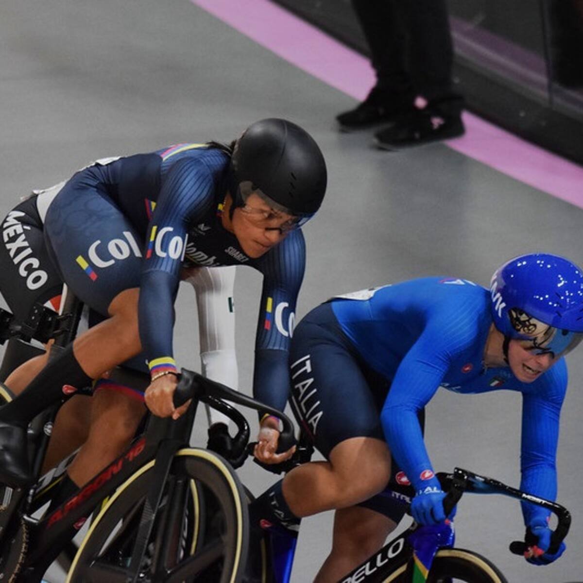 Adiós a posible medalla en ciclismo: Martha Bayona, eliminada en la prueba de keirin