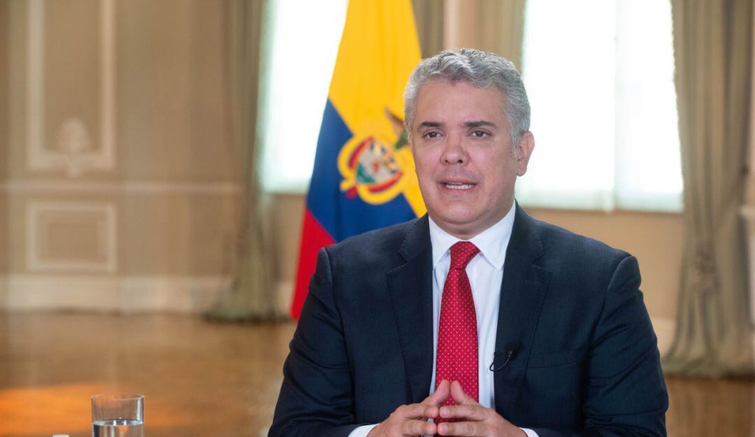 El presidente Iván Duque participó en la Convención Nacional del Partido Conservador.