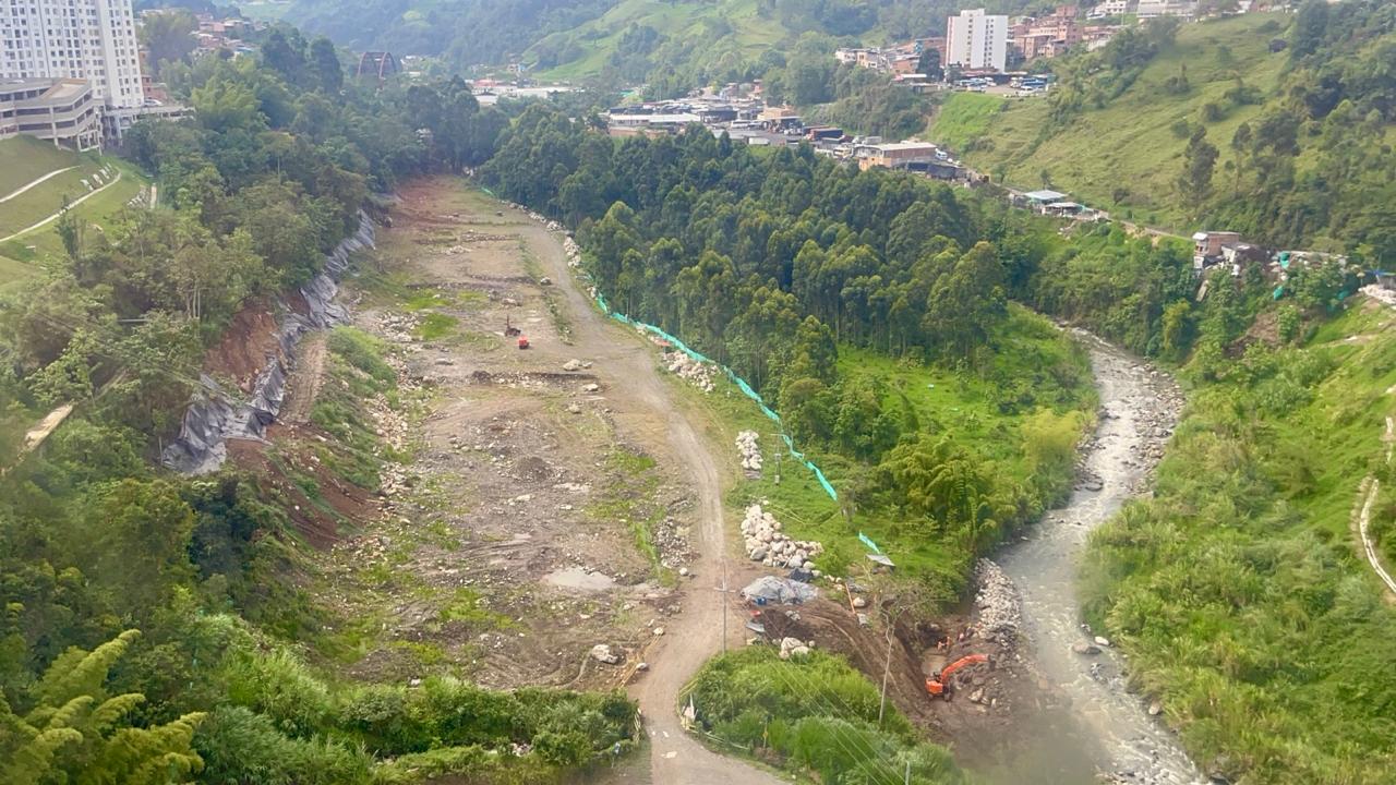 Estado del lote de la PTAR el 18 de abril del año 2024 - Caracol Radio Manizales