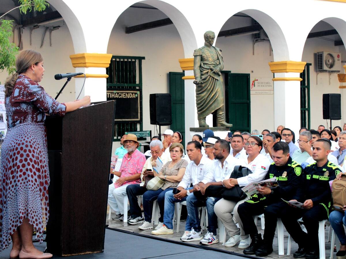 Alcaldesa de Turbaco entregó balance de gestión tras cuatro meses de Gobierno