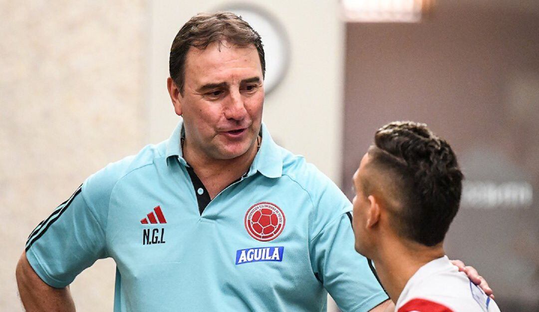 Néstor Lorenzo y Rafael Santos Borré