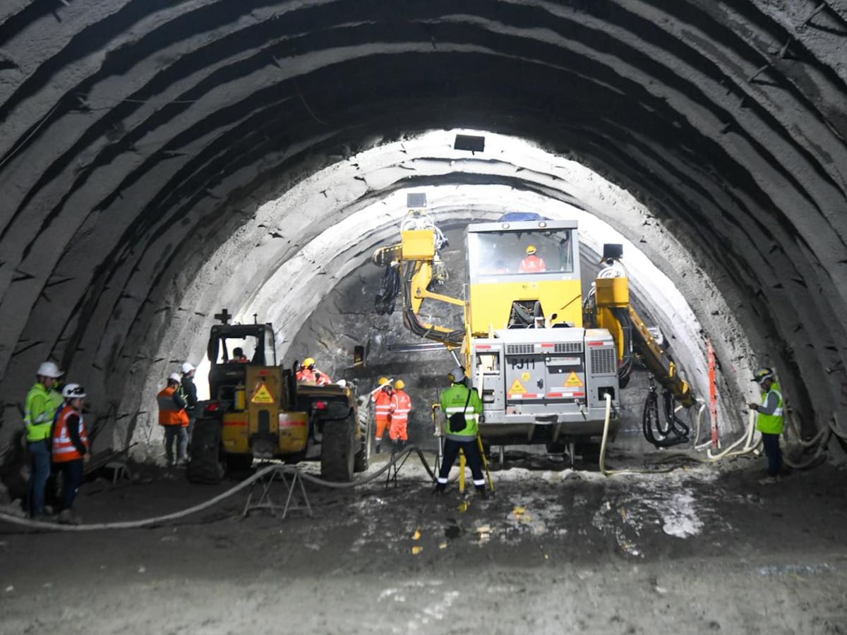 La construcción de la segunda etapa del Túnel de Oriente en Antioquia alcanzó un avance del 16%