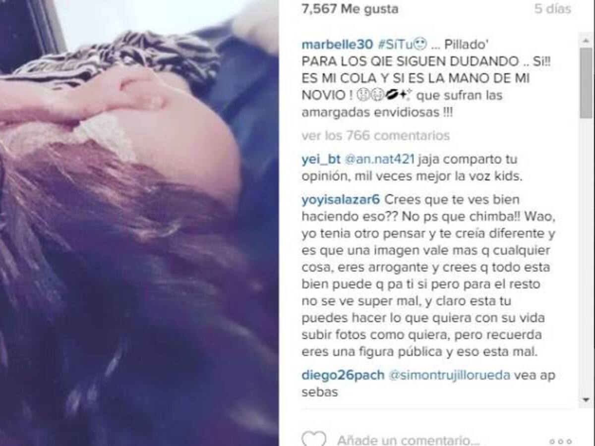 Polémica foto de Marbelle causa revuelo en redes sociales