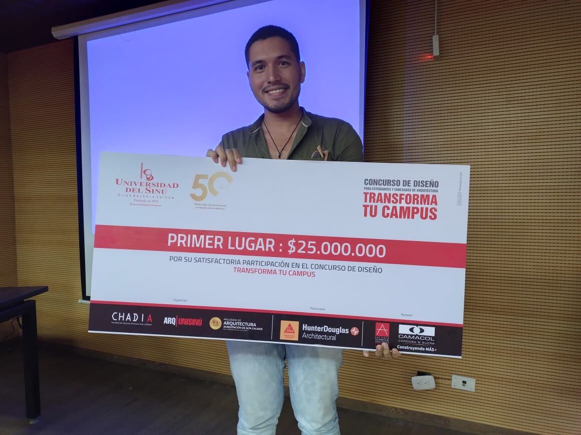 Andrés Camilo López Otero, ganador.