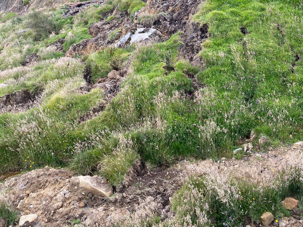 Son más de 250 afectados por remociones en masa en Gámeza