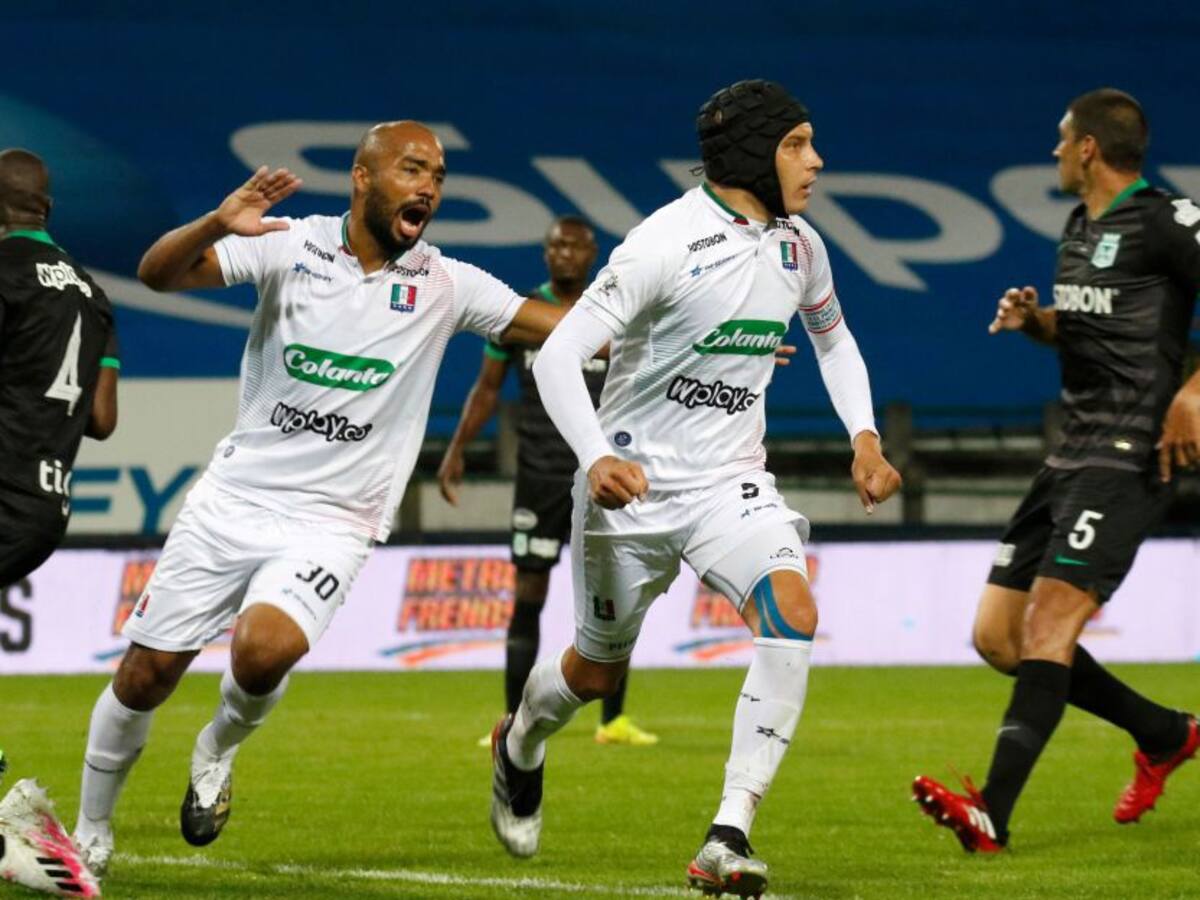 Once Caldas le ganó a Nacional y es líder parcial de la Liga Colombiana