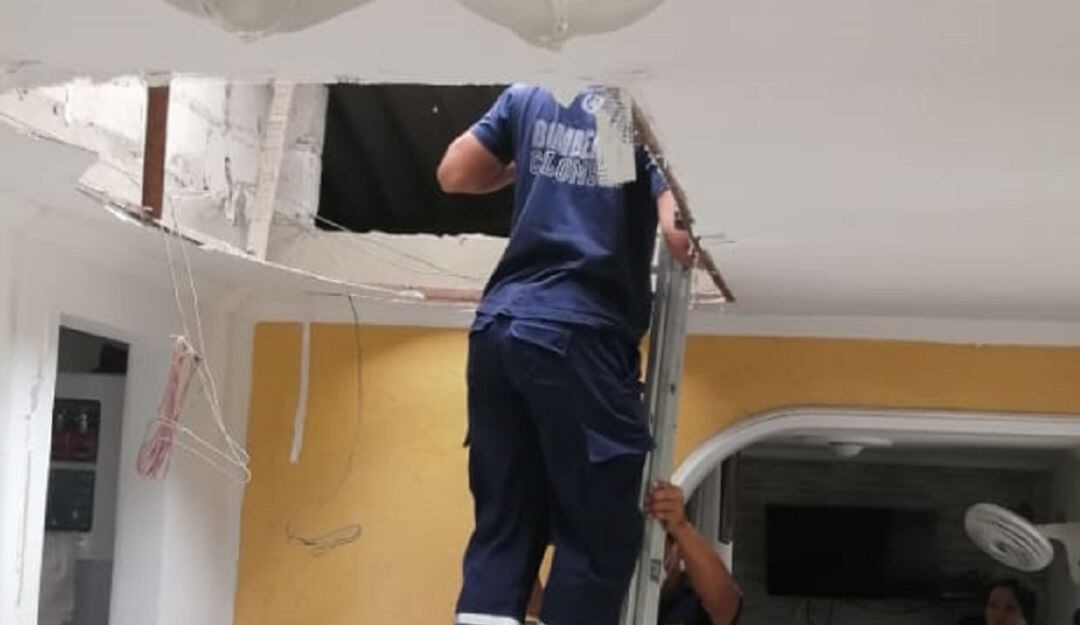 La emergencia se presentó en el Portal del Virrey