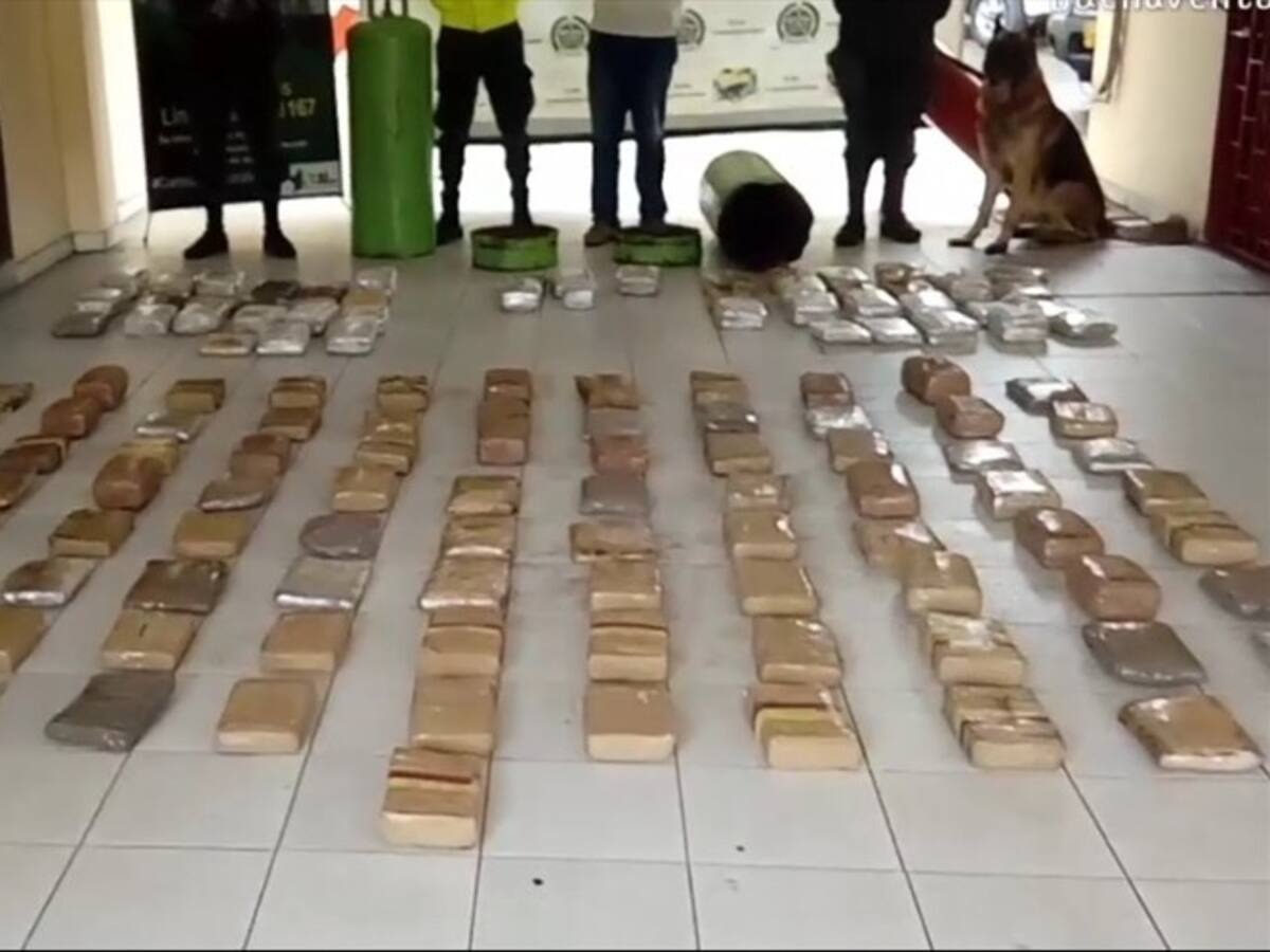 Hallan 112 kg de marihuana en embarcación pesquera en Buenaventura