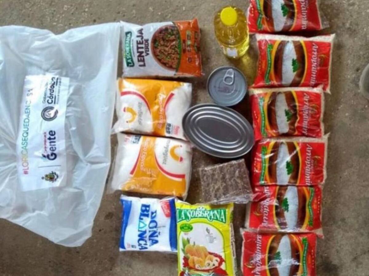 Procuraduría vigila compra y distribución de mercados en Córdoba