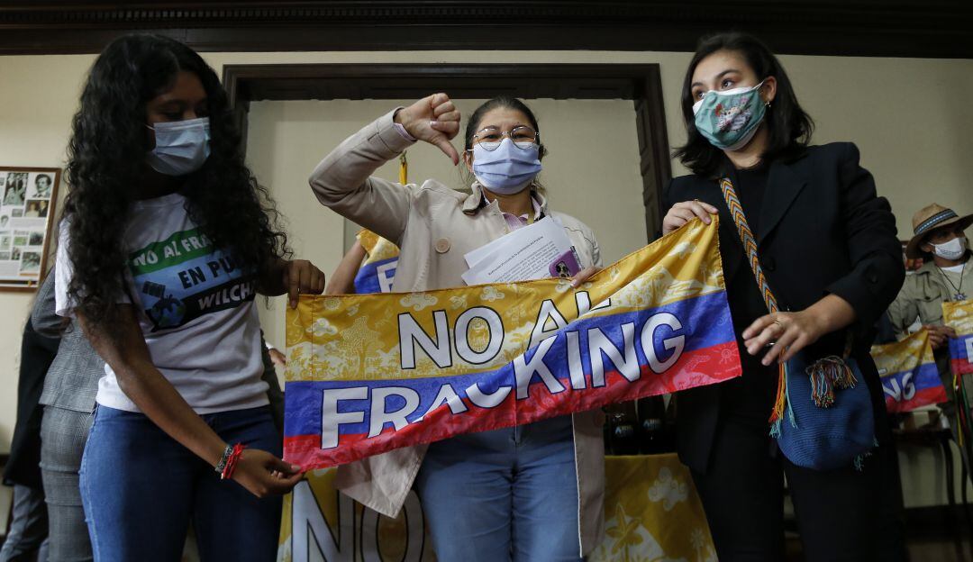 Protestas contra el Fracking