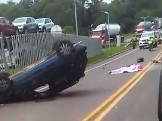 VIDEO: Otro accidente de tránsito fatal vía Barrancabermeja - Bucaramanga