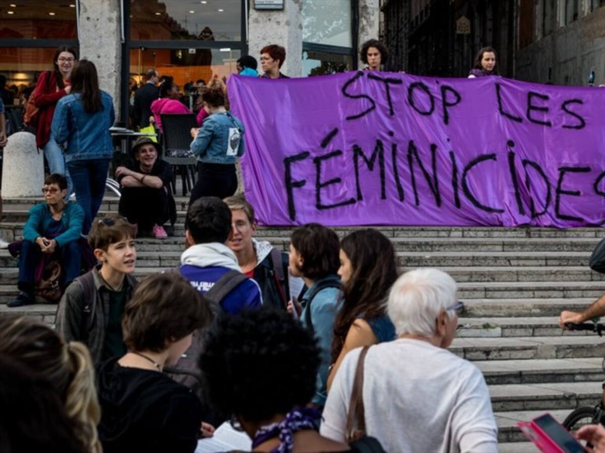 Francia, uno de los países con más feminicidios en el mundo