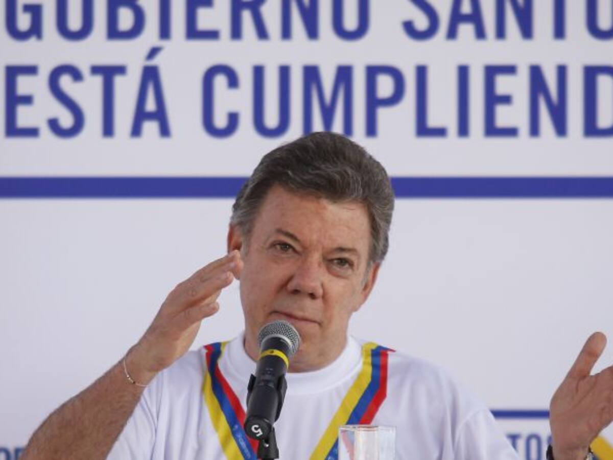 En unas semanas se avanzó más que en el último año de negociaciones: Santos