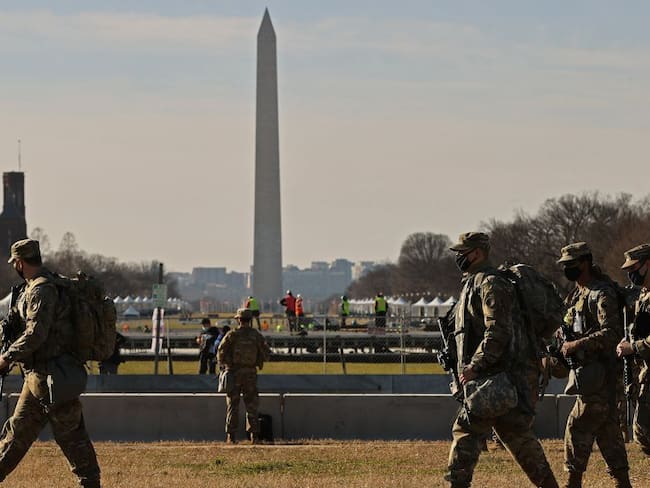 Guardia Nacional custodia los principales lugares de Washington 