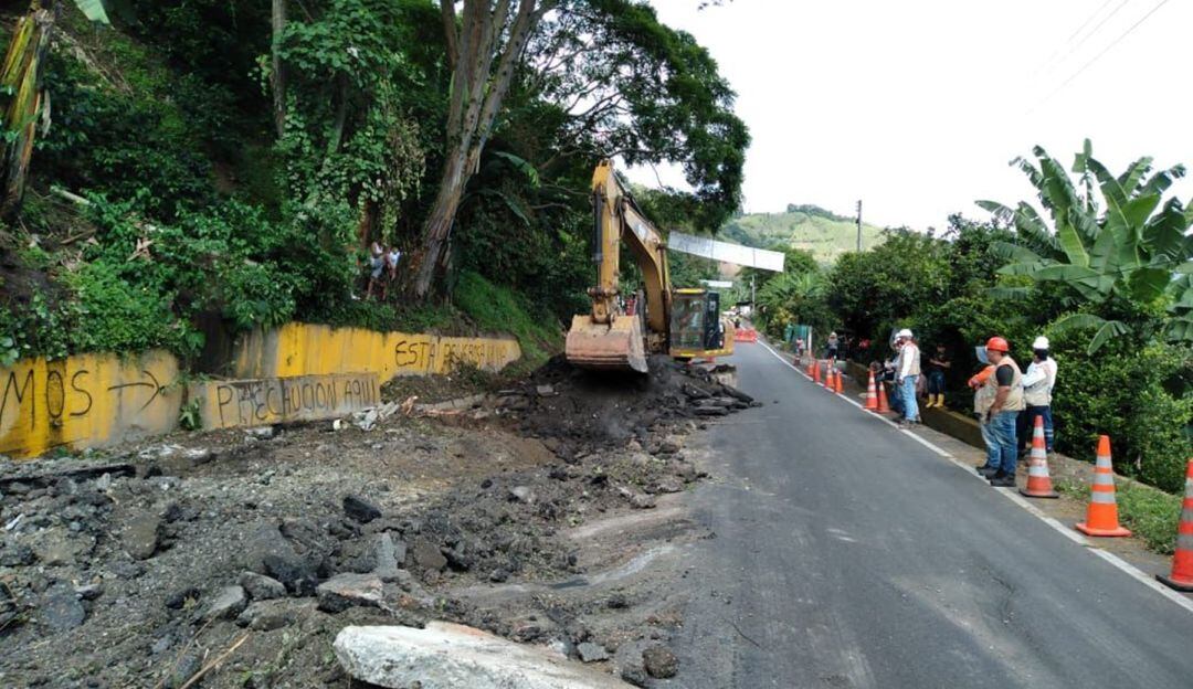 Vía Ibagué - Cajamarca 