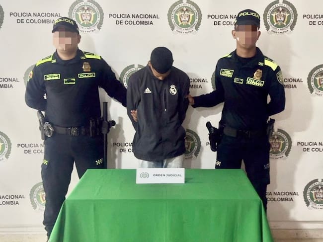 Alias “Keyner”, deberá cumplir una condena de 17 años y 10 meses de prisión. // Policía Metropolitana de Cartagena