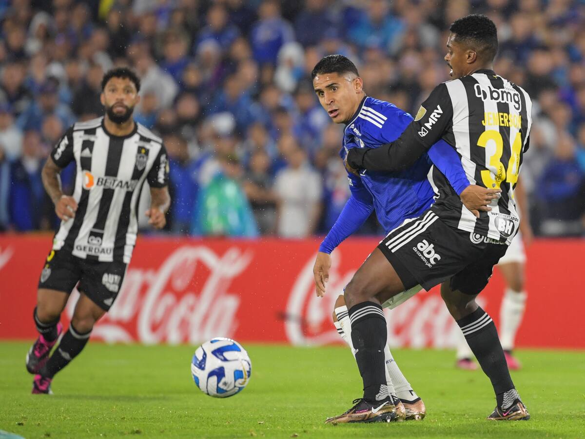 Millonarios empató con Atlético Mineiro y buscará la clasificación en Belo Horizonte
