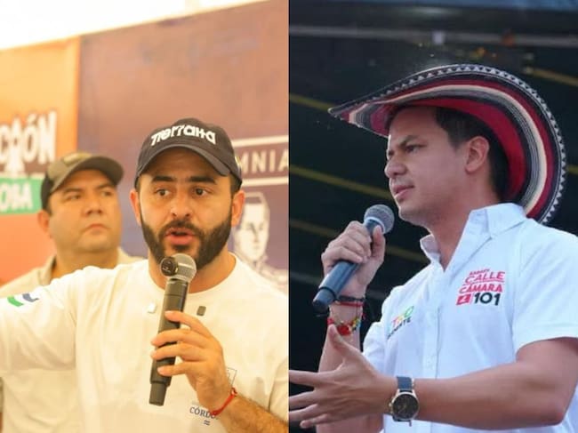 Erasmo Zuleta y Gabriel Calle. Foto: suministrada a Caracol Radio.