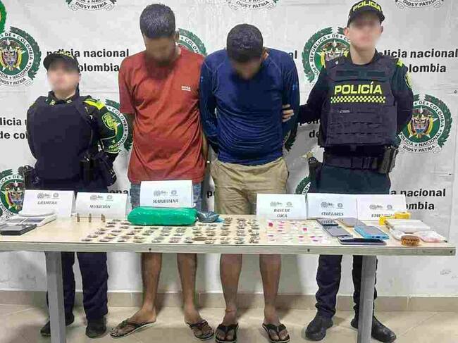 Seis capturados durante ofensiva contra el tráfico de estupefacientes en Cartagena