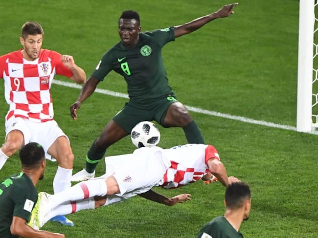 Las mejores imágenes del triunfo de Croacia ante Nigeria