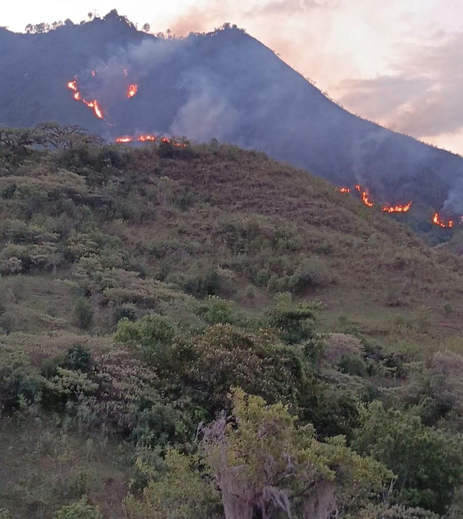 Organismos de socorro hacen un llamado a la comunidad. Foto Bomberos de La Plata-Huila.