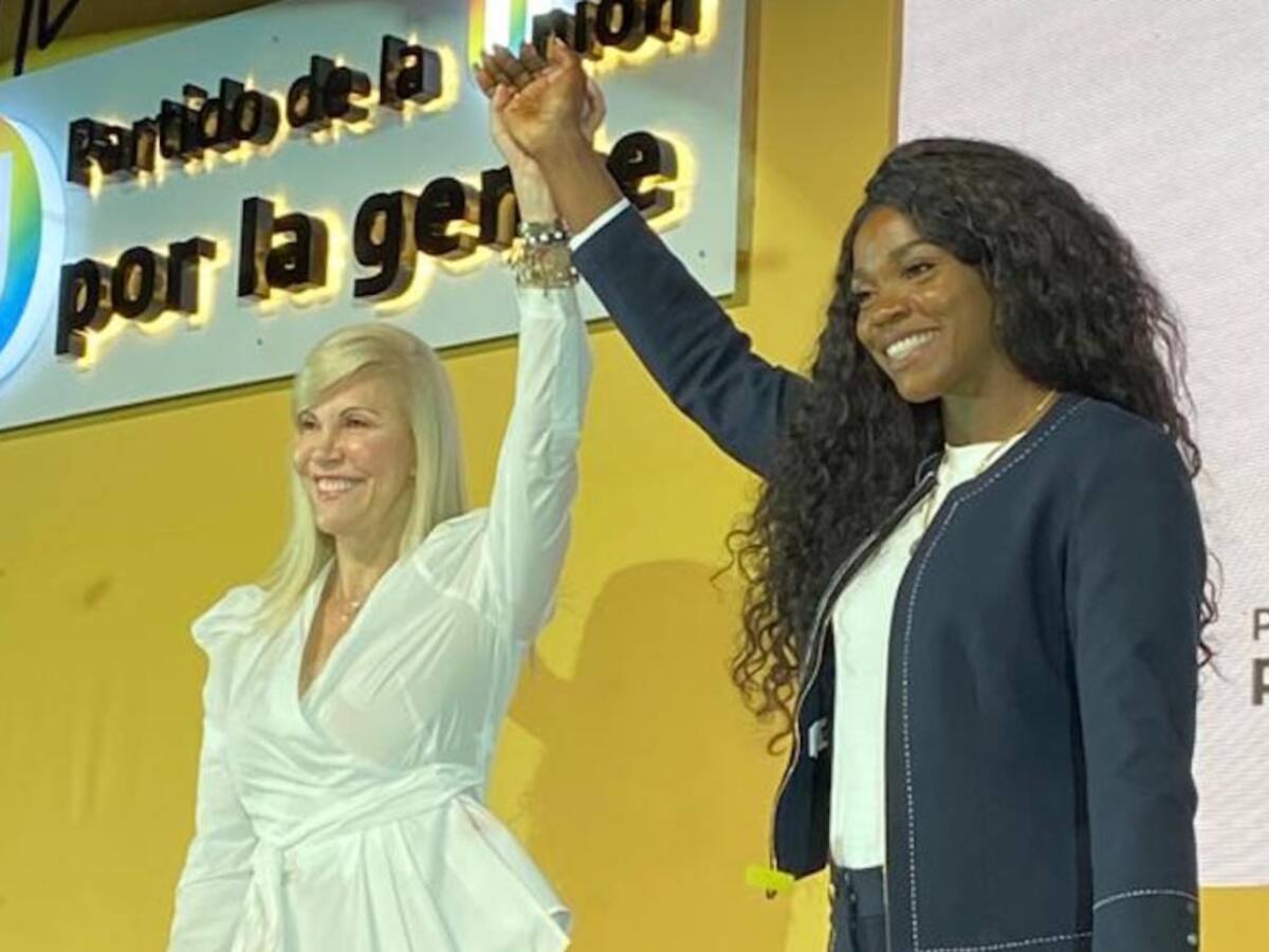 Caterine Ibargüen será la cabeza de lista al Senado de la U