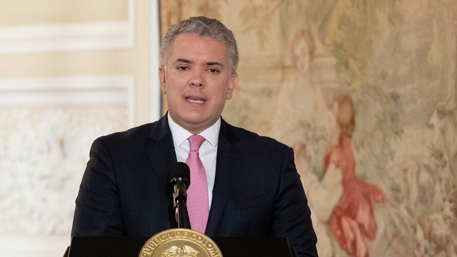 Iván Duque recordó que Avianca representa cerca del 50% de la conectividad. Foto: Colprensa / EXTERNOS