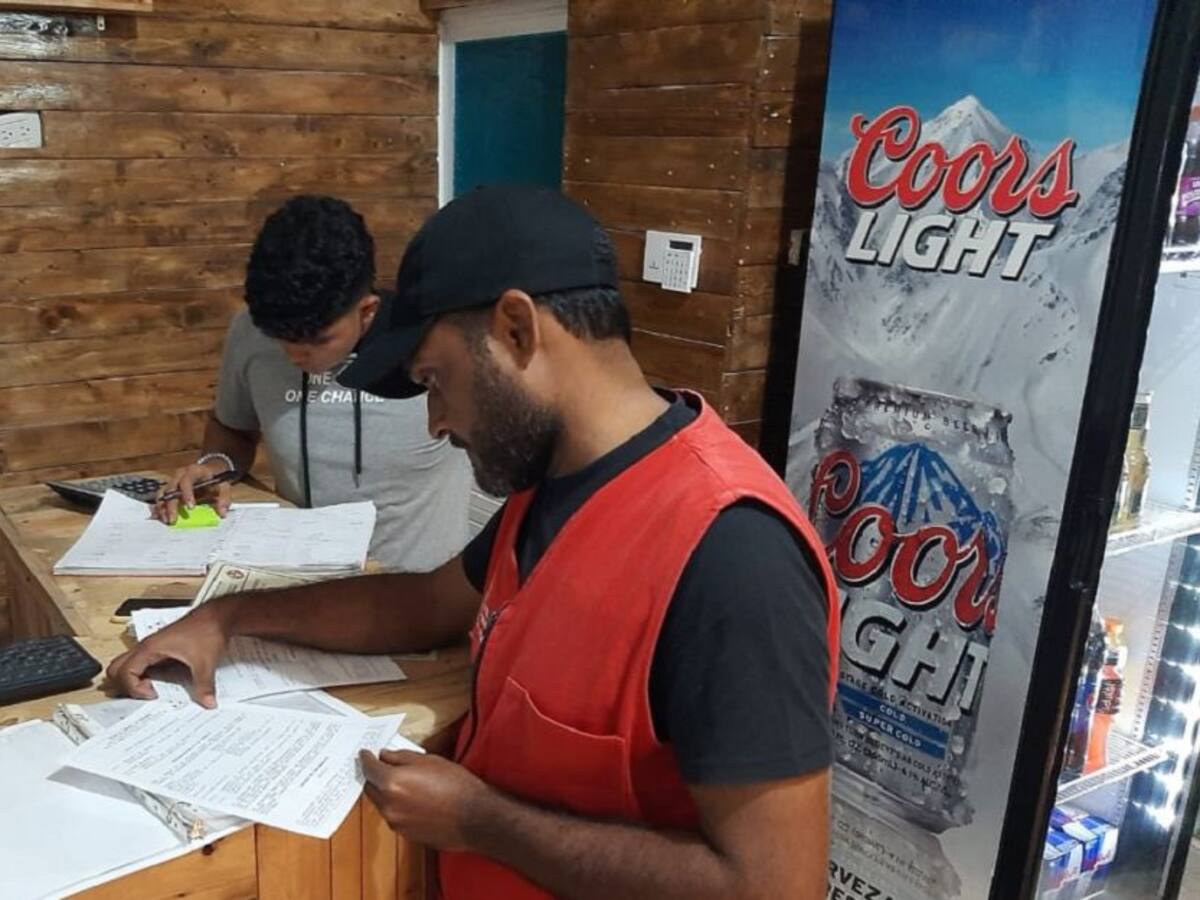 Realizan caravana de seguridad en el barrio El Campestre, en Cartagena