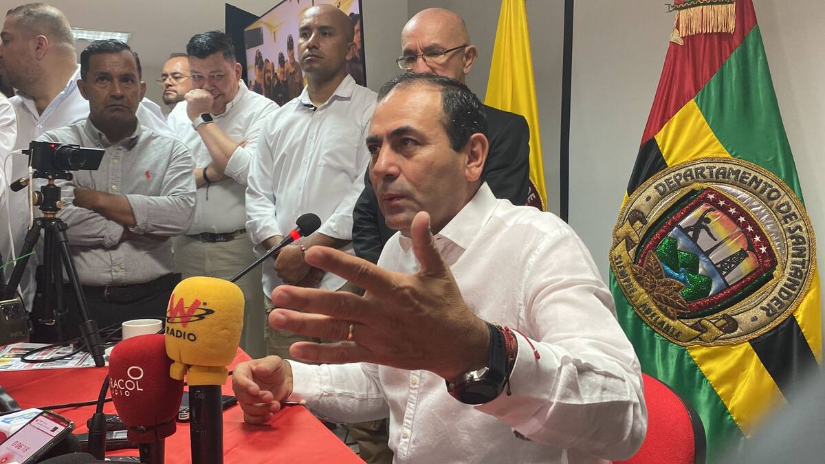 “Hay que actuar con austeridad el próximo año”: gobernador electo de Santander