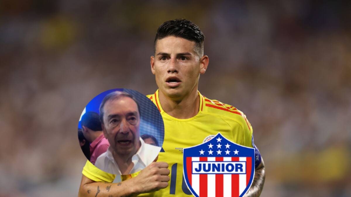 Fuad Char: “Vamos a pelear hasta el último minuto para que James Rodríguez venga a Junior”