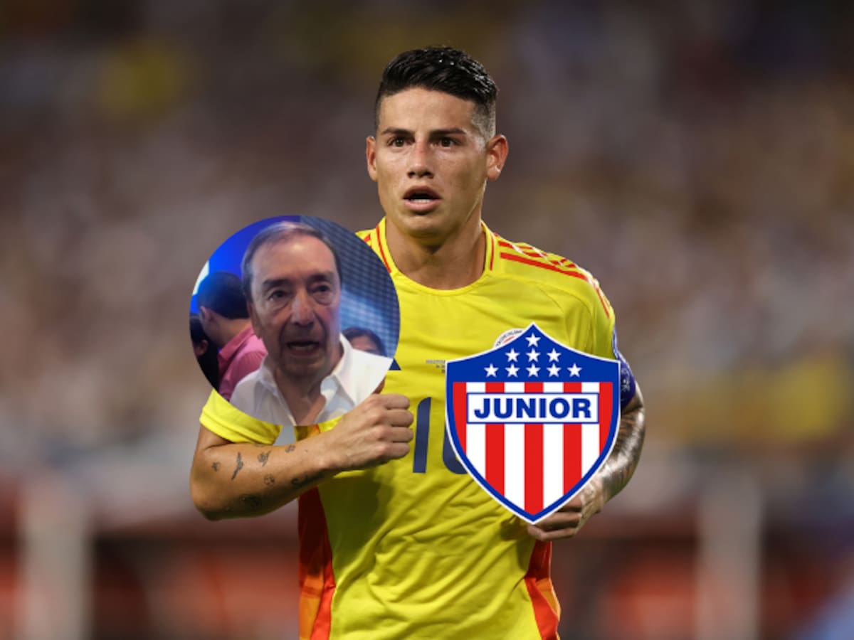 Junior, contundente sobre supuestos diálogos con James Rodríguez: “No es cierto”