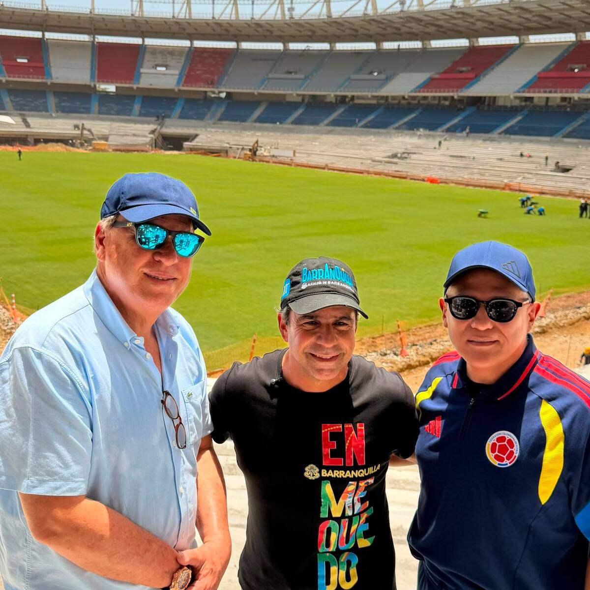 Ramón Jesurún destacó avances del Metropolitano en Barranquilla: “Será un estadio de nivel mundial”