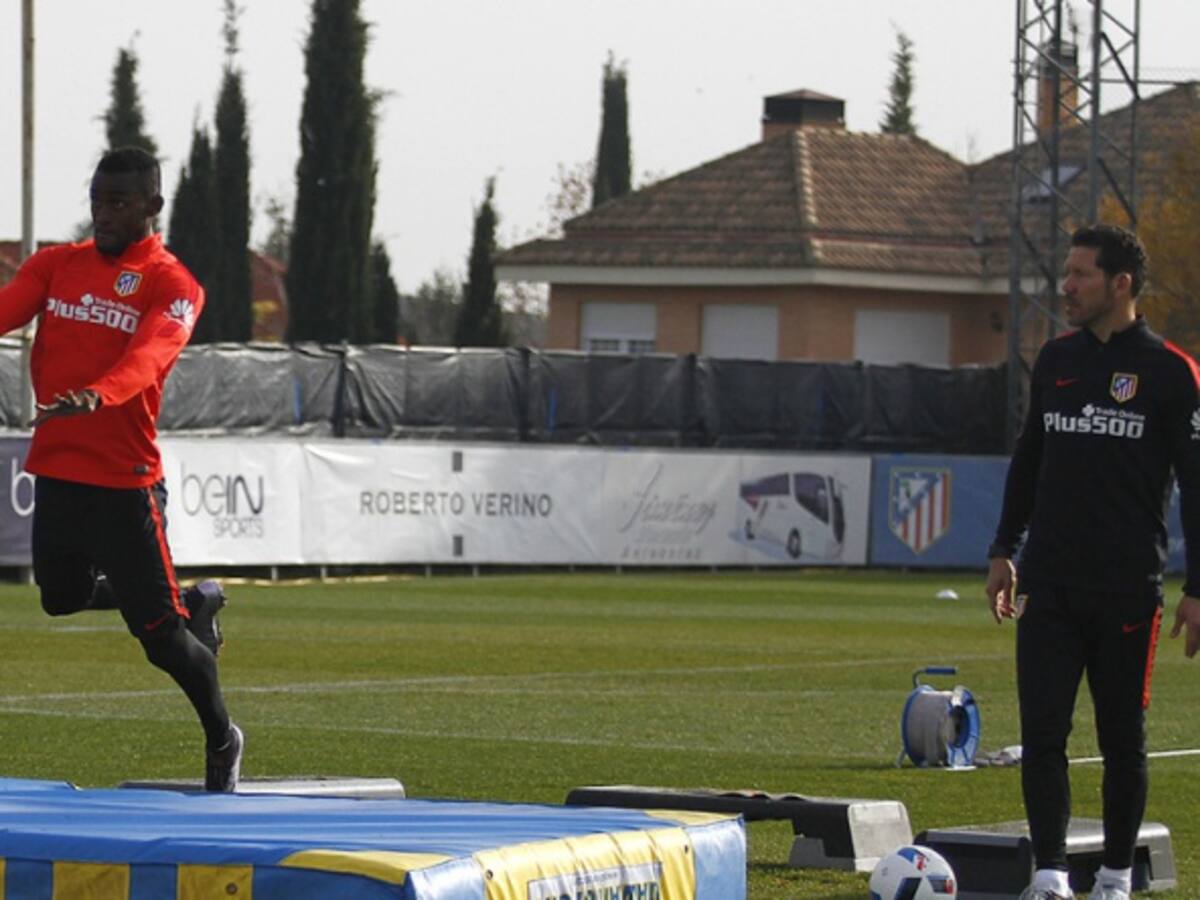 Jackson Martínez se reincorporó a los entrenamientos del Atlético de Madrid