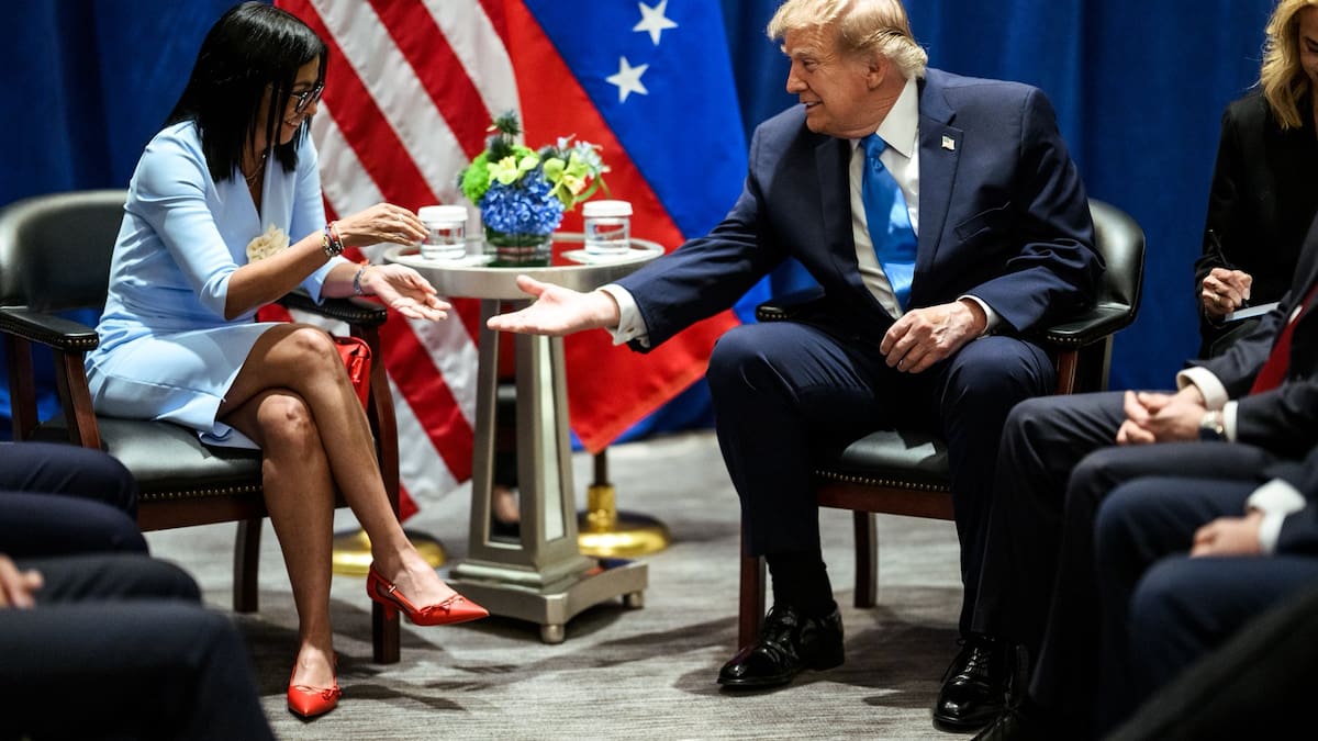Estados Unidos descarta que reunión entre Trump y Delcy Rodríguez legitime el gobierno chavista