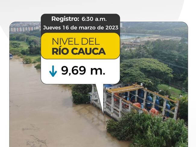 Monitoreo al Río Cauca ante aumento de caudal