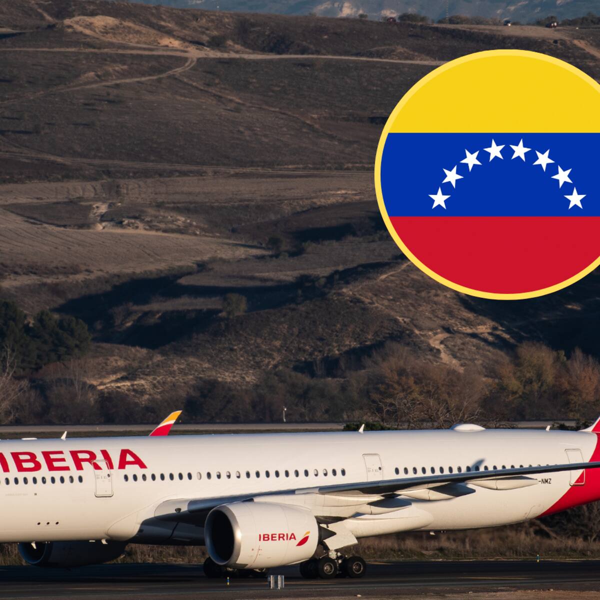 Iberia retoma este martes los vuelos con Venezuela, suspendidos desde final de noviembre