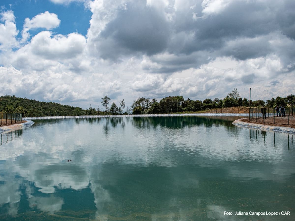 El banco de agua más grande del país está en Cundinamarca